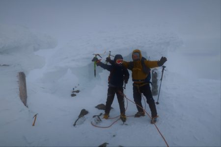 厳冬期北アルプス 乗鞍岳3025m登頂