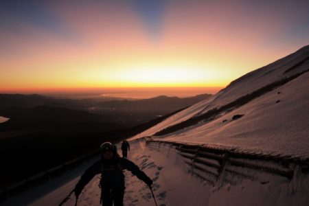 冬富士山3776mその２
