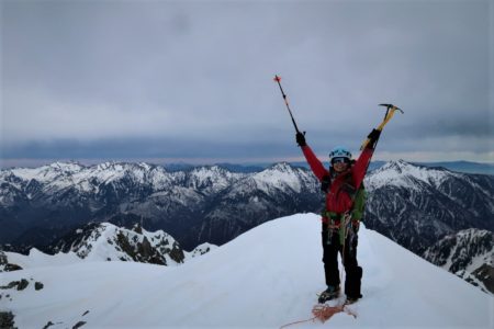 剱岳3000m超登頂　長次郎谷＆立山川スキー滑降