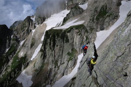 7月18日～20日 北アルプス 剱岳2999m 八ツ峰Ⅵ峰Cフェース～上半縦走3日間