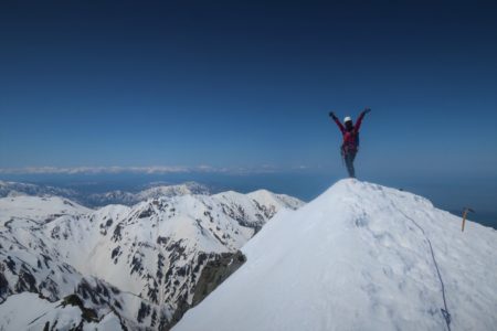北アルプス 剱岳3001m源次郎尾根登頂
